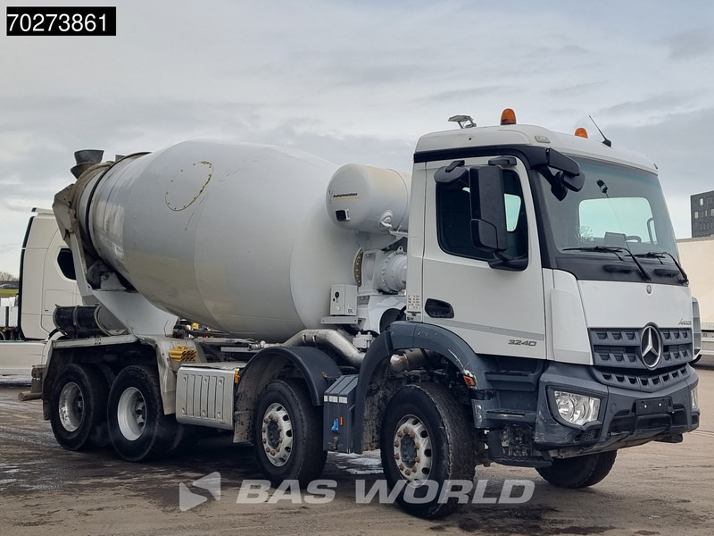 Mercedes-Benz Arocs 3240 8X4 9m3 Steelsuspension Automatic Alcoa's Euro 6 - Камион миксер за бетон: слика 3 Mercedes-Benz Arocs 3240 8X4 9m3 Steelsuspension Automatic Alcoa's Euro 6 - Камион миксер за бетон: слика 3