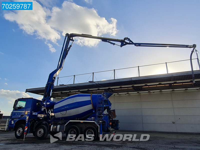 Mercedes-Benz Arocs 3251 8X4 PUMI Putzmeister TMM 24 + Liebherr 7m3 Mixer Retarder Euro 6 - Камион со бетонска пумпа: слика 3 Mercedes-Benz Arocs 3251 8X4 PUMI Putzmeister TMM 24 + Liebherr 7m3 Mixer Retarder Euro 6 - Камион со бетонска пумпа: слика 3