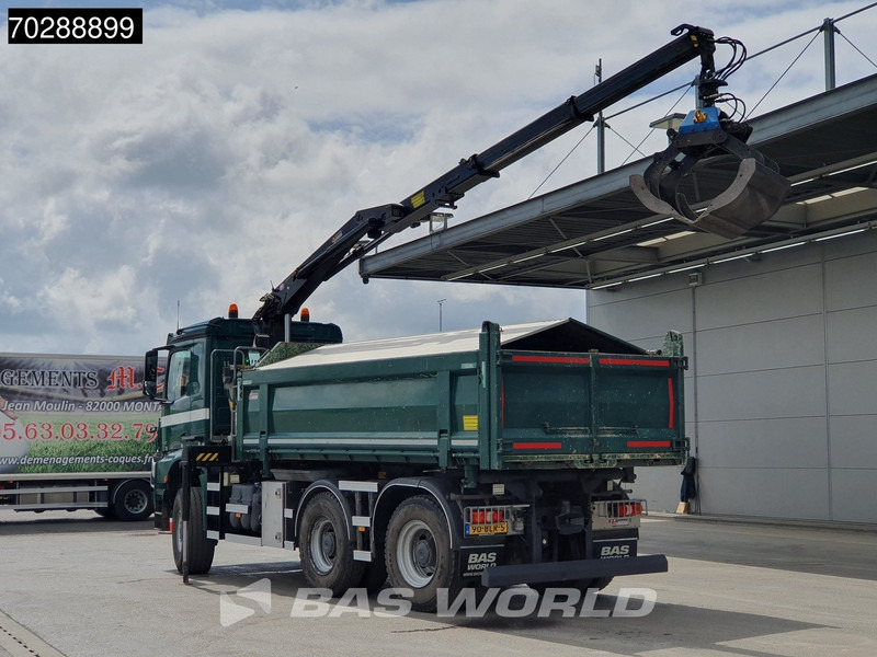 Mercedes-Benz Arocs 3342 Arocs 6X6 NL-Truck HMF 1643 Z-Crane Kran Steering Axle Big-Axle Euro 6 - Кипер, Камион со кран: слика 2 Mercedes-Benz Arocs 3342 Arocs 6X6 NL-Truck HMF 1643 Z-Crane Kran Steering Axle Big-Axle Euro 6 - Кипер, Камион со кран: слика 2