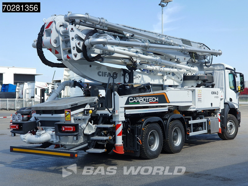 Mercedes-Benz Arocs 3343 6X4 CIFA K40H Carbotech Pump 5 arm Big-Axle Navi Euro 6 - Камион со бетонска пумпа: слика 3 Mercedes-Benz Arocs 3343 6X4 CIFA K40H Carbotech Pump 5 arm Big-Axle Navi Euro 6 - Камион со бетонска пумпа: слика 3