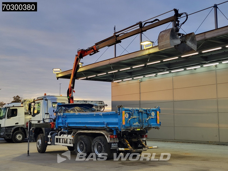 Mercedes-Benz Arocs 3343 6X4 Palfinger PK12.501 SLD Kran Crane 7m3 tipper Big-Axle Automatic Euro 6 - Кипер, Камион со кран: слика 2 Mercedes-Benz Arocs 3343 6X4 Palfinger PK12.501 SLD Kran Crane 7m3 tipper Big-Axle Automatic Euro 6 - Кипер, Камион со кран: слика 2