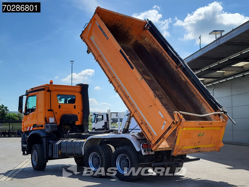 Mercedes-Benz Arocs 3345 6X6 11m3 Meiller Mixer Steelsuspension Big-Axle Euro 6 - Кипер: слика 2 Mercedes-Benz Arocs 3345 6X6 11m3 Meiller Mixer Steelsuspension Big-Axle Euro 6 - Кипер: слика 2