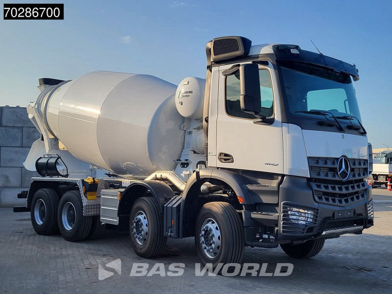 Mercedes-Benz Arocs 4142 8X4 NEW! 10m3 SchwingStetter Mixer Manual Steel suspension BigAxle Euro3 - Камион миксер за бетон: слика 3 Mercedes-Benz Arocs 4142 8X4 NEW! 10m3 SchwingStetter Mixer Manual Steel suspension BigAxle Euro3 - Камион миксер за бетон: слика 3