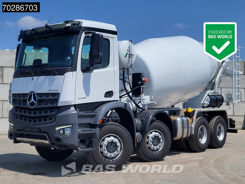 Mercedes-Benz Arocs 4145 8X4 NEW! 10m3 Schwing Stetter Mixer Big-Axle Manual Euro 3 - Камион миксер за бетон: слика 1 Mercedes-Benz Arocs 4145 8X4 NEW! 10m3 Schwing Stetter Mixer Big-Axle Manual Euro 3 - Камион миксер за бетон: слика 1
