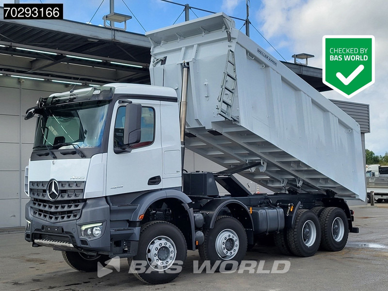 Mercedes-Benz Arocs 4245 8X4 New! 22m3 Meiller Kipper Big-Axle Steelsuspension Manual Euro 3 - Кипер: слика 1 Mercedes-Benz Arocs 4245 8X4 New! 22m3 Meiller Kipper Big-Axle Steelsuspension Manual Euro 3 - Кипер: слика 1