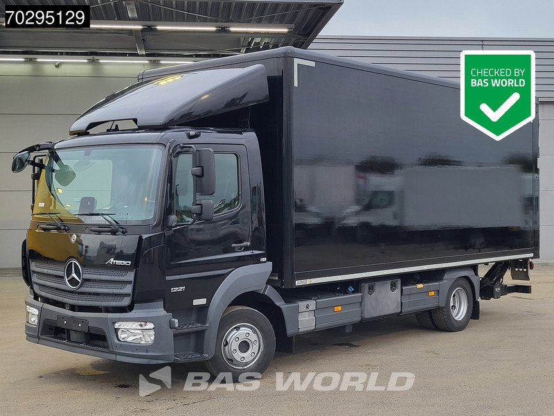 Mercedes-Benz Atego 1221 4X2 12tonner 1500kg Ladebordwand Automatic Airco Euro 6 - Камион сандучар: слика 1 Mercedes-Benz Atego 1221 4X2 12tonner 1500kg Ladebordwand Automatic Airco Euro 6 - Камион сандучар: слика 1