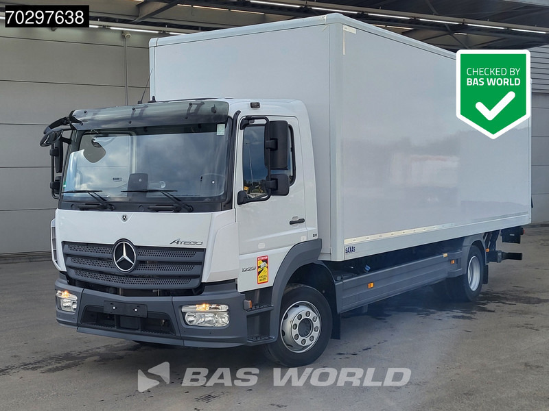 Mercedes-Benz Atego 1223 4X2 12tonner 1500kg Ladebordwand Automatic Euro 6 - Камион сандучар: слика 1 Mercedes-Benz Atego 1223 4X2 12tonner 1500kg Ladebordwand Automatic Euro 6 - Камион сандучар: слика 1