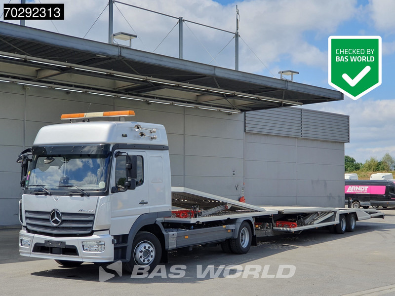 Mercedes-Benz Atego 1230 4X2 Kuvvetli car transporter 6 spots Hydrlaulic Winch Automatic - Автотранспортен камион: слика 1 Mercedes-Benz Atego 1230 4X2 Kuvvetli car transporter 6 spots Hydrlaulic Winch Automatic - Автотранспортен камион: слика 1
