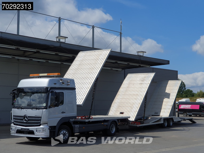 Mercedes-Benz Atego 1230 4X2 Kuvvetli car transporter 6 spots Hydrlaulic Winch Automatic - Автотранспортен камион: слика 2 Mercedes-Benz Atego 1230 4X2 Kuvvetli car transporter 6 spots Hydrlaulic Winch Automatic - Автотранспортен камион: слика 2