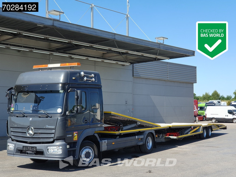 Автотранспортен камион Mercedes-Benz Atego 1230 4X2 Kuvvetli car transporter 6 spots Winch Automatic Euro 6: слика 1