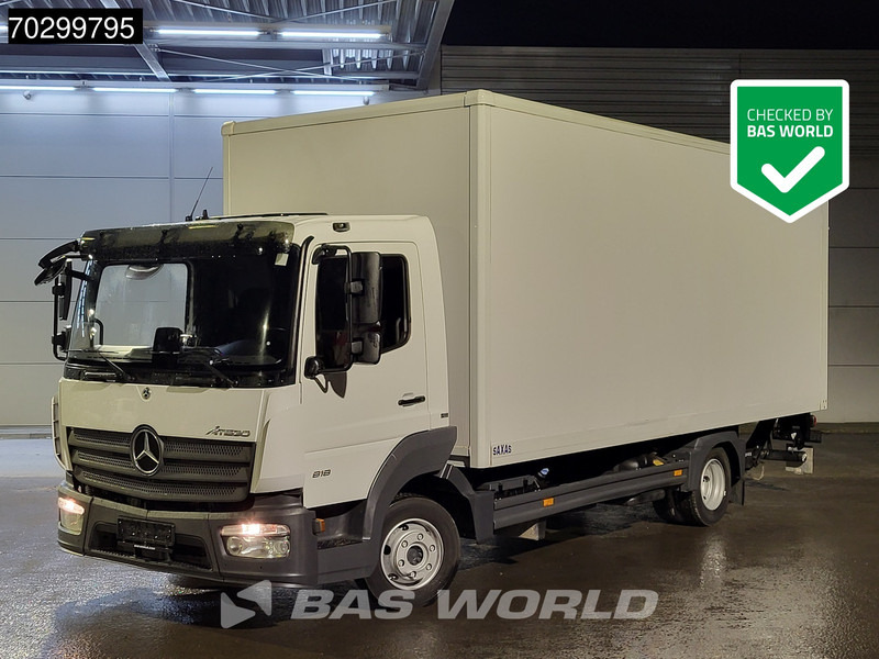 Mercedes-Benz Atego 818 4X2 8 tonner Automatic 1000kg Ladebordwand Euro 6 - Камион сандучар: слика 1 Mercedes-Benz Atego 818 4X2 8 tonner Automatic 1000kg Ladebordwand Euro 6 - Камион сандучар: слика 1