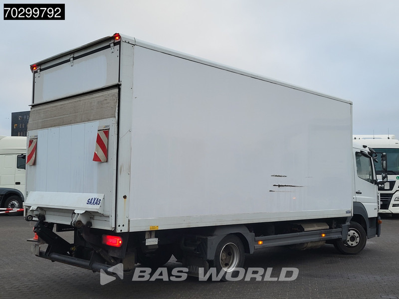 Камион сандучар Mercedes-Benz Atego 818 4X2 8tonner Automatic 1000kg Ladebordwand Euro 6: слика 15