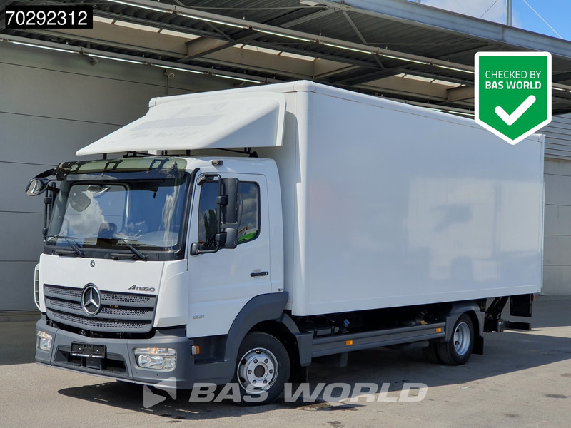 Mercedes-Benz Atego 821 4X2 1000kg Ladebordwand Automatic Euro 6 - Камион сандучар: слика 1 Mercedes-Benz Atego 821 4X2 1000kg Ladebordwand Automatic Euro 6 - Камион сандучар: слика 1