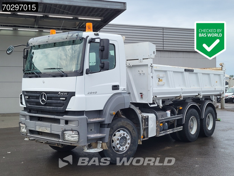 Mercedes-Benz Axor 2640 6X4 10m3 Meiller Tipper Steelsuspension Manual Euro 4 - Кипер: слика 1 Mercedes-Benz Axor 2640 6X4 10m3 Meiller Tipper Steelsuspension Manual Euro 4 - Кипер: слика 1