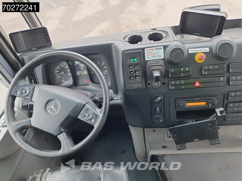 Камион за ѓубре Mercedes-Benz Econic 1830 4X2 13m3 NTM KGLS-HL Big-Axle CNG engine Euro 6: слика 20