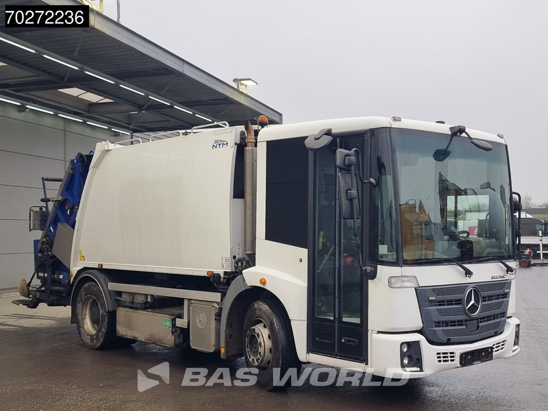 Камион за ѓубре Mercedes-Benz Econic 1830 4X2 NTM KGLS-HL 13m3 CNG engine Euro 6: слика 9