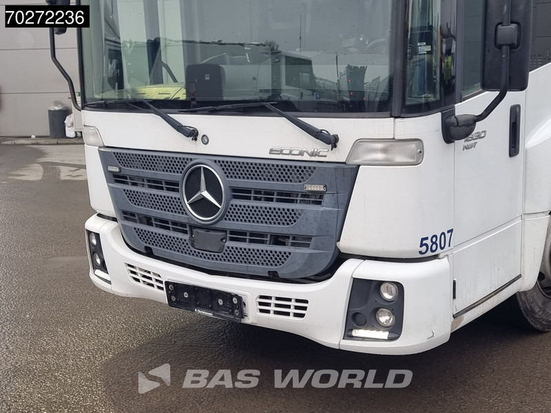Камион за ѓубре Mercedes-Benz Econic 1830 4X2 NTM KGLS-HL 13m3 CNG engine Euro 6: слика 15