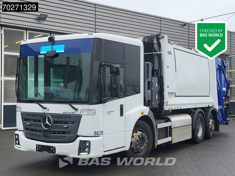 Mercedes-Benz Econic 2630 6X2 17m3 Joab Anaconda twin Lenkachse CNG Euro 6 - Камион за ѓубре: слика 1 Mercedes-Benz Econic 2630 6X2 17m3 Joab Anaconda twin Lenkachse CNG Euro 6 - Камион за ѓубре: слика 1