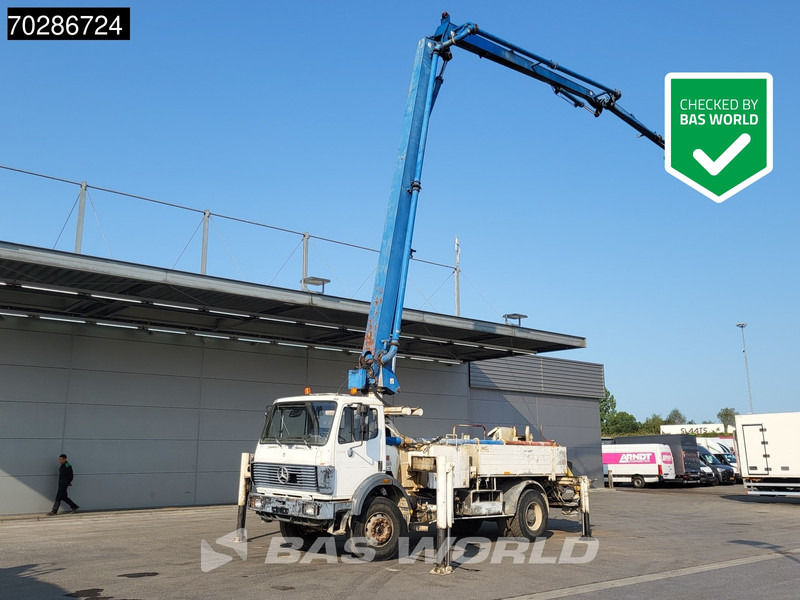 Mercedes-Benz SK 1922 4X2 Schwing Stetter KVM 26/22 Pump Steel Suspension Big-Axle Manual Euro 1 - Камион со бетонска пумпа: слика 1 Mercedes-Benz SK 1922 4X2 Schwing Stetter KVM 26/22 Pump Steel Suspension Big-Axle Manual Euro 1 - Камион со бетонска пумпа: слика 1