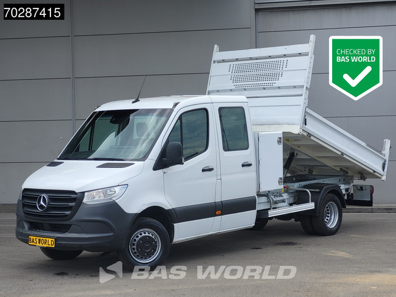 Mercedes-Benz Sprinter 514 CDI Kipper met Kist Dubbel Cabine Dubbellucht 3,5t Trekhaak Airco Cruise MBUX CarPlay Euro6 Tipper Benne Kieper 2m3 A/C Towb - Комби кипер: слика 1 Mercedes-Benz Sprinter 514 CDI Kipper met Kist Dubbel Cabine Dubbellucht 3,5t Trekhaak Airco Cruise MBUX CarPlay Euro6 Tipper Benne Kieper 2m3 A/C Towb - Комби кипер: слика 1