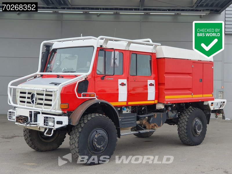 Mercedes-Benz U5000 4X4 Camiva FIRE TRUCK SUPERSTRUCTURE NOT WORKING Automatic - Противпожарен камион: слика 1 Mercedes-Benz U5000 4X4 Camiva FIRE TRUCK SUPERSTRUCTURE NOT WORKING Automatic - Противпожарен камион: слика 1