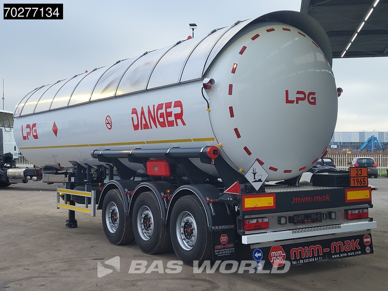 Mim-Mak LPG TRANSPORT TANK 3 axles NEW 48m3 Liftachse Gas ADR - Полуприколка цистерна: слика 2 Mim-Mak LPG TRANSPORT TANK 3 axles NEW 48m3 Liftachse Gas ADR - Полуприколка цистерна: слика 2