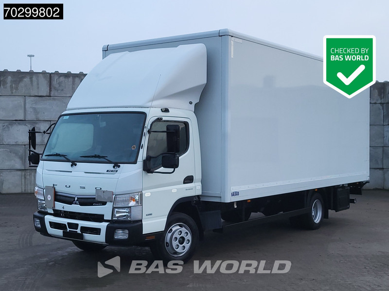 Mitsubishi 7C18 4X2 8tonner Automatic 1000kg Ladebordwand Airco Euro 6 - Камион сандучар: слика 1 Mitsubishi 7C18 4X2 8tonner Automatic 1000kg Ladebordwand Airco Euro 6 - Камион сандучар: слика 1