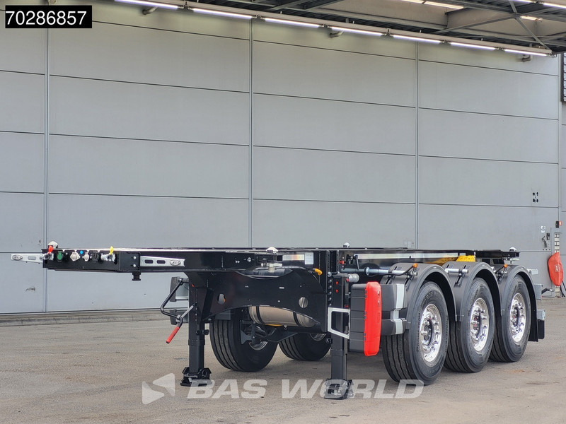 Orthaus 3 axles NEW Lift Axle 20ft 25ft Tank ADR - Транспортер на контејнер/ Полуприколка со променливо тело: слика 2 Orthaus 3 axles NEW Lift Axle 20ft 25ft Tank ADR - Транспортер на контејнер/ Полуприколка со променливо тело: слика 2