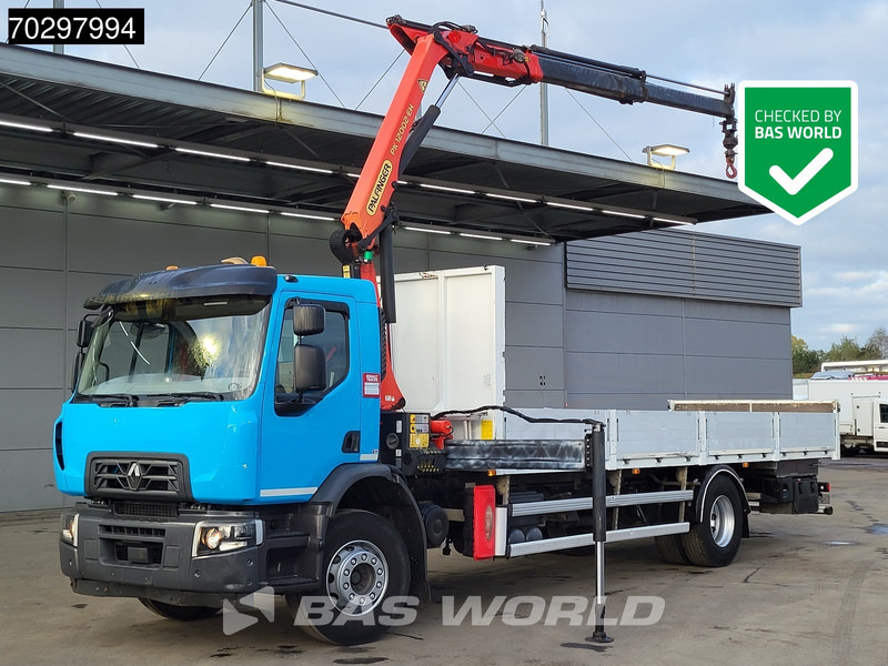 Renault C 320 C 4X2 Palfinger PK12002 EH Kran Crane Automatic Euro 6 - Камион со платформа, Камион со кран: слика 1 Renault C 320 C 4X2 Palfinger PK12002 EH Kran Crane Automatic Euro 6 - Камион со платформа, Камион со кран: слика 1