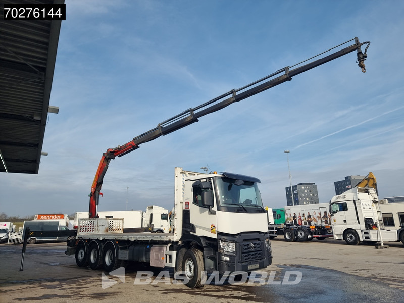 Renault C 380 8X4 Palfinger PK 23001 EH Remote Lift+Lenkachse Euro 6 - Камион со платформа, Камион со кран: слика 3 Renault C 380 8X4 Palfinger PK 23001 EH Remote Lift+Lenkachse Euro 6 - Камион со платформа, Камион со кран: слика 3
