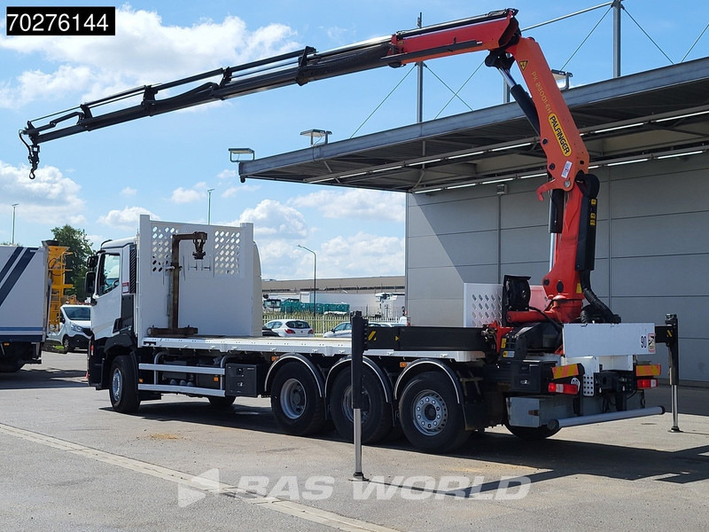 Renault C 380 8X4 Palfinger PK 23001 EH Remote Lift+Lenkachse Euro 6 - Камион со платформа, Камион со кран: слика 2 Renault C 380 8X4 Palfinger PK 23001 EH Remote Lift+Lenkachse Euro 6 - Камион со платформа, Камион со кран: слика 2
