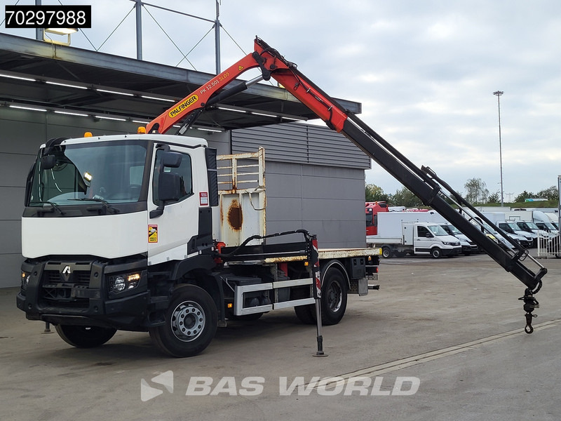 Renault C 380 C 4X2 Palfinger PK 12.501 Crane Big-Axle Steelsuspension Automatic Euro 6 - Камион со платформа, Камион со кран: слика 5 Renault C 380 C 4X2 Palfinger PK 12.501 Crane Big-Axle Steelsuspension Automatic Euro 6 - Камион со платформа, Камион со кран: слика 5