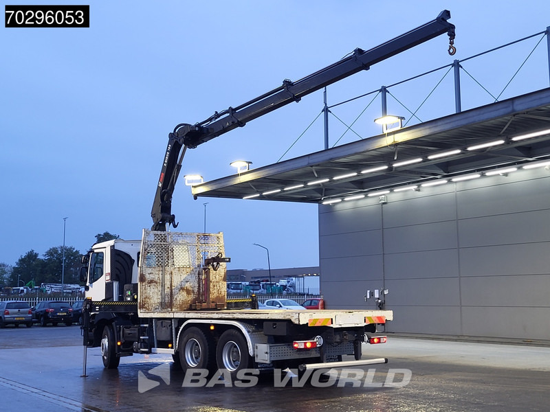 Renault C 430 6X4 HIAB 188 ES-3 X-HIDUO Crane Retarder Steelsuspension Big-Axle Euro 6 - Камион со платформа, Камион со кран: слика 2 Renault C 430 6X4 HIAB 188 ES-3 X-HIDUO Crane Retarder Steelsuspension Big-Axle Euro 6 - Камион со платформа, Камион со кран: слика 2