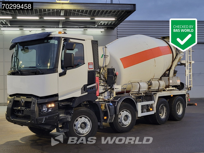 Renault C 430 8X4 8m3 Stetter mixer Steelsuspension Automatic euro 6 - Камион миксер за бетон: слика 1 Renault C 430 8X4 8m3 Stetter mixer Steelsuspension Automatic euro 6 - Камион миксер за бетон: слика 1