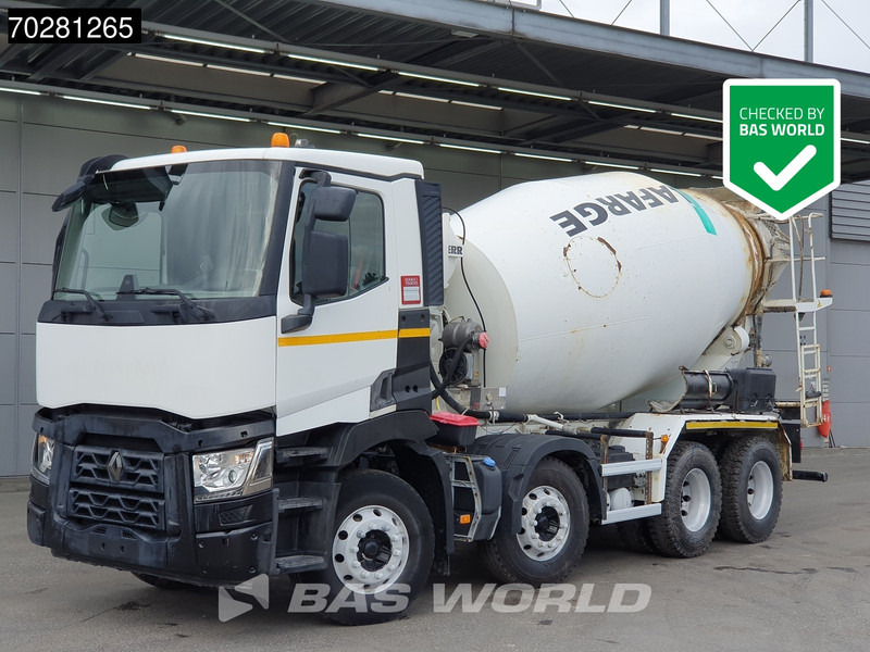 Renault C 430 8X4 9m3 Liebherr Mixer VEB Automatic Steel supension Euro 6 - Камион миксер за бетон: слика 1 Renault C 430 8X4 9m3 Liebherr Mixer VEB Automatic Steel supension Euro 6 - Камион миксер за бетон: слика 1