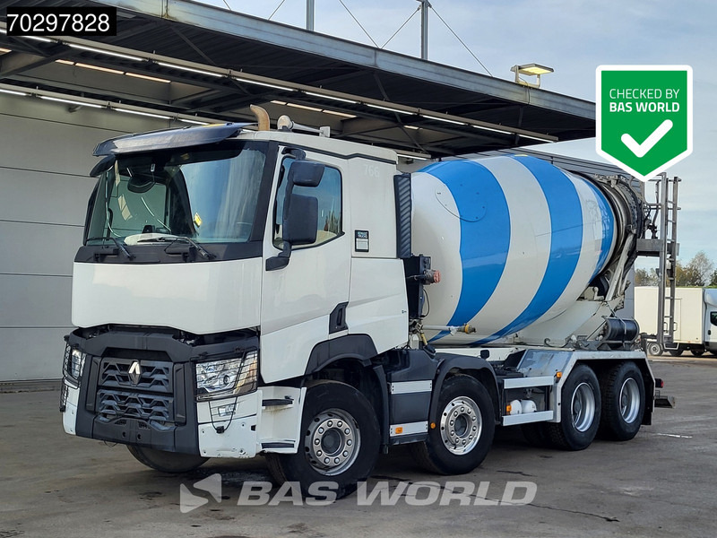 Renault C 520 C 8X4 9m3 CIFA mixer Steelsuspension automatic Euro 6 - Камион миксер за бетон: слика 1 Renault C 520 C 8X4 9m3 CIFA mixer Steelsuspension automatic Euro 6 - Камион миксер за бетон: слика 1