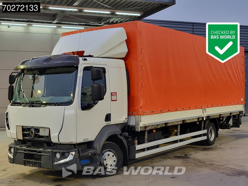 Renault D 240 4X2 12t Ladebordwand ACC Euro 6 - Камион со церада: слика 1 Renault D 240 4X2 12t Ladebordwand ACC Euro 6 - Камион со церада: слика 1