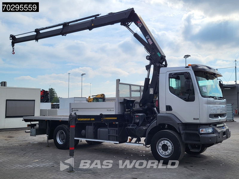 Renault Kerax 320 4X2 HIAB 288EP-3 HIPRO Crane Kran Steel suspension Manual Euro 3 - Камион со платформа, Камион со кран: слика 5 Renault Kerax 320 4X2 HIAB 288EP-3 HIPRO Crane Kran Steel suspension Manual Euro 3 - Камион со платформа, Камион со кран: слика 5