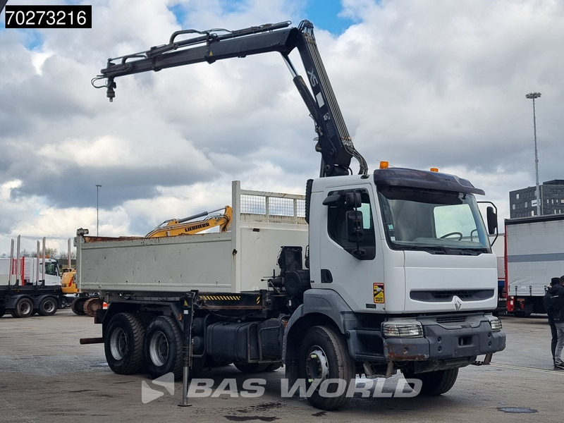 Renault Kerax 360 6X4 Hiab 144 B-2 Hiduo Kran Manual Big-Axle Steelsuspension Euro 3 - Кипер, Камион со кран: слика 3 Renault Kerax 360 6X4 Hiab 144 B-2 Hiduo Kran Manual Big-Axle Steelsuspension Euro 3 - Кипер, Камион со кран: слика 3