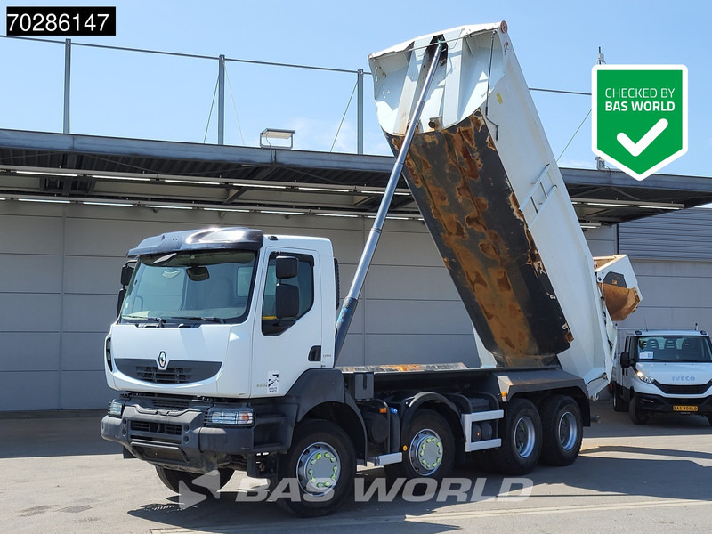 Renault Kerax 460 8X4 17m3 tipper Automatic Big-Axle Retarder Steel suspension Euro 5 - Кипер: слика 1 Renault Kerax 460 8X4 17m3 tipper Automatic Big-Axle Retarder Steel suspension Euro 5 - Кипер: слика 1