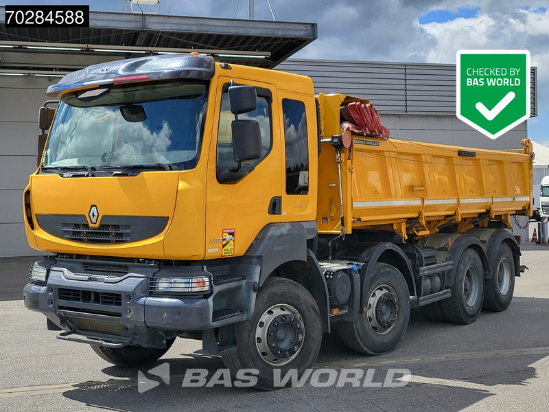 Renault Kerax 480 8X4 13m3 Meiller 2-way tipper Retarder Big-Axle Automatic Euro 5 - Кипер: слика 1 Renault Kerax 480 8X4 13m3 Meiller 2-way tipper Retarder Big-Axle Automatic Euro 5 - Кипер: слика 1