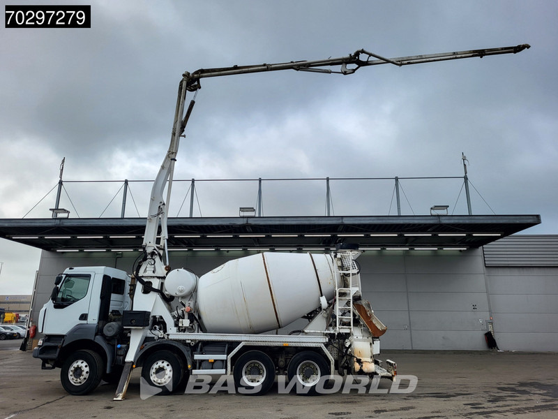 Renault Kerax 8X4 Mecbo M3-23/100-BZ Pomp+Mixer Big-Axle Steelsuspension Euro 5 - Камион миксер за бетон: слика 2 Renault Kerax 8X4 Mecbo M3-23/100-BZ Pomp+Mixer Big-Axle Steelsuspension Euro 5 - Камион миксер за бетон: слика 2