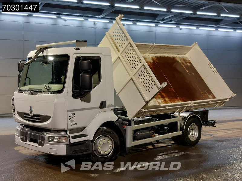 Renault Midlum 220 4X2 3-way tipper Manual Steel suspension Telma Retarder Euro 5 - Кипер: слика 3 Renault Midlum 220 4X2 3-way tipper Manual Steel suspension Telma Retarder Euro 5 - Кипер: слика 3