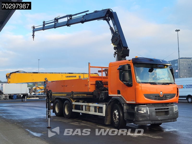 Renault Premium 430 Lander 6X4 HIAB 211 EP-4 Crane Kran Tipper Big-Axle Euro 5 - Кипер, Камион со кран: слика 3 Renault Premium 430 Lander 6X4 HIAB 211 EP-4 Crane Kran Tipper Big-Axle Euro 5 - Кипер, Камион со кран: слика 3