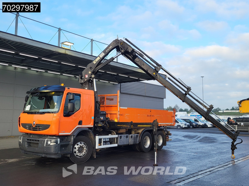 Renault Premium 430 Lander 6X4 HIAB 211 EP-4 Crane Kran Tipper Big-Axle Euro 5 - Кипер, Камион со кран: слика 5 Renault Premium 430 Lander 6X4 HIAB 211 EP-4 Crane Kran Tipper Big-Axle Euro 5 - Кипер, Камион со кран: слика 5
