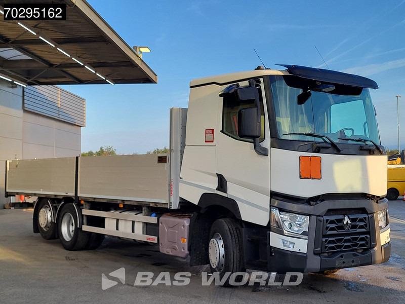Renault T 440 6X2 750cm open box forklift preparation ADR Automatic Lift-Axle Euro 6 - Камион со платформа: слика 3 Renault T 440 6X2 750cm open box forklift preparation ADR Automatic Lift-Axle Euro 6 - Камион со платформа: слика 3
