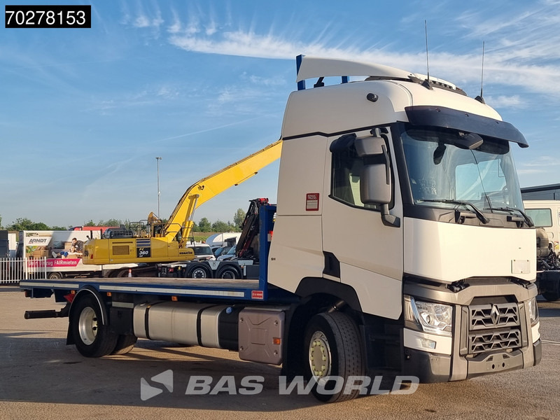 Renault T 460 4X2 19tonner Automatic Hartholz-Boden Standklima Euro 6 - Камион со платформа: слика 3 Renault T 460 4X2 19tonner Automatic Hartholz-Boden Standklima Euro 6 - Камион со платформа: слика 3