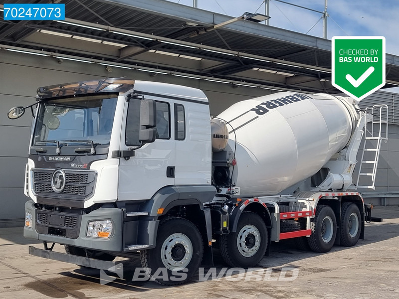 SHACMAN M3000 S 8X4 8m3 Liebherr mixer Manual Big-Axle Steelsuspension - Камион миксер за бетон: слика 1 SHACMAN M3000 S 8X4 8m3 Liebherr mixer Manual Big-Axle Steelsuspension - Камион миксер за бетон: слика 1