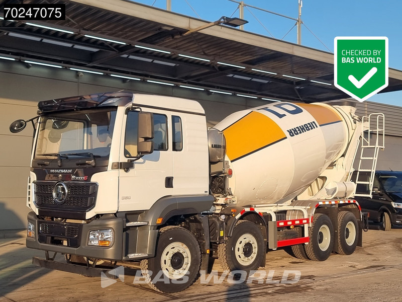 SHACMAN M3000 S 8X4 NEW! 8m3 Liebherr Mixer Big-Axle Steelsuspension - Камион миксер за бетон: слика 1 SHACMAN M3000 S 8X4 NEW! 8m3 Liebherr Mixer Big-Axle Steelsuspension - Камион миксер за бетон: слика 1