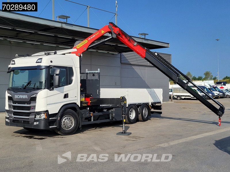 Scania G410 6X2 New! Palfinger PK24.001 SLD 5 Crane Kran Retarder Lift+Steering Axle LED ACC - Камион со платформа, Камион со кран: слика 3 Scania G410 6X2 New! Palfinger PK24.001 SLD 5 Crane Kran Retarder Lift+Steering Axle LED ACC - Камион со платформа, Камион со кран: слика 3